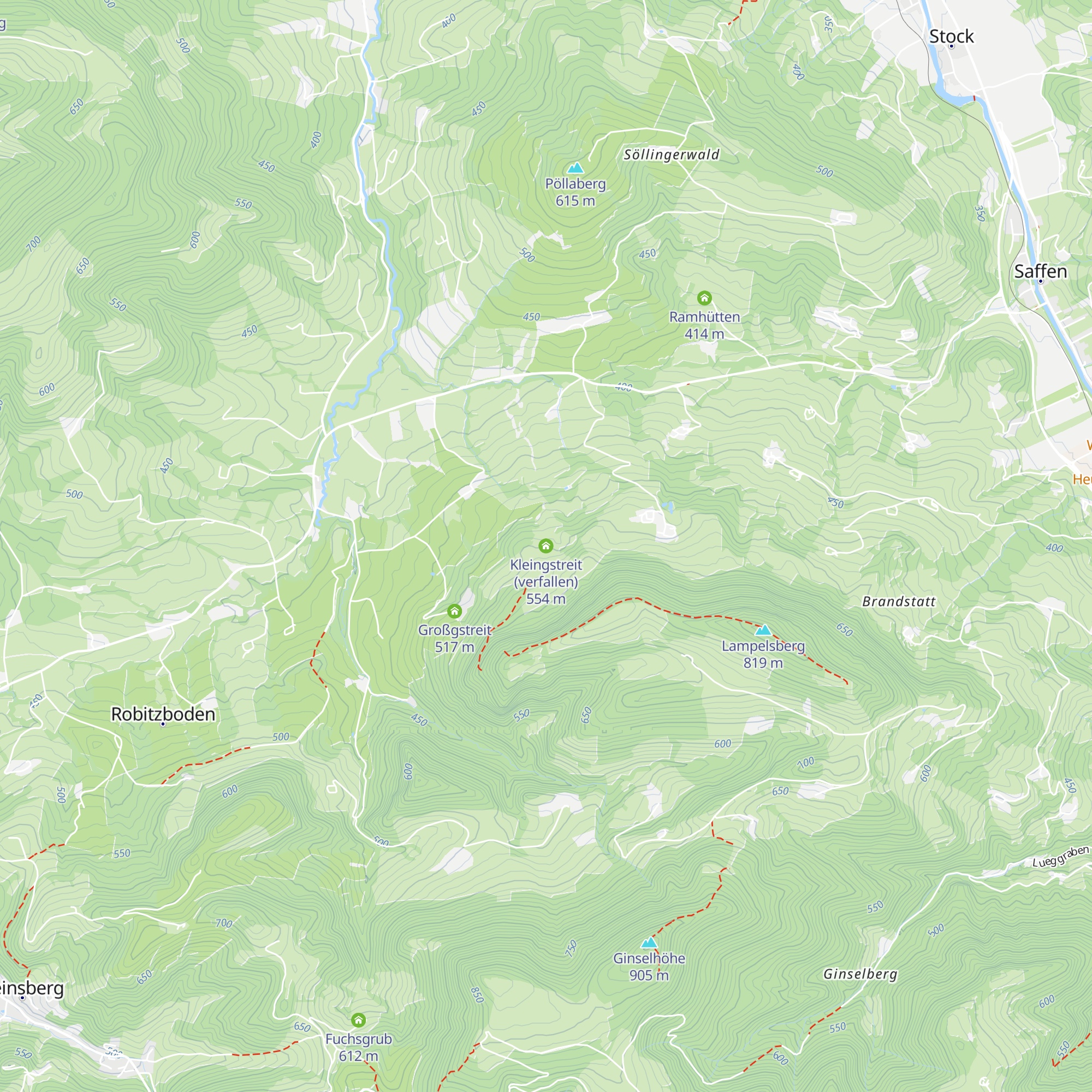 Kleingstreit (verfallen) map