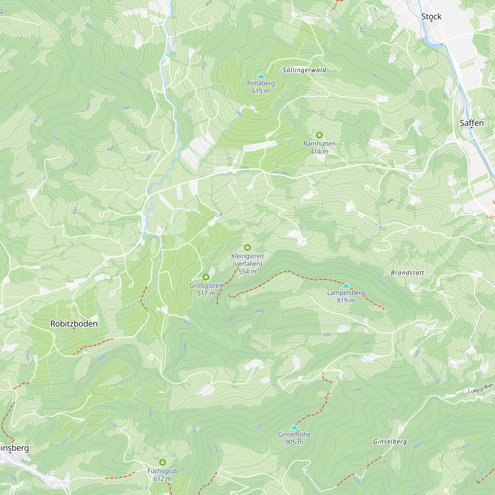 Kleingstreit (verfallen) map
