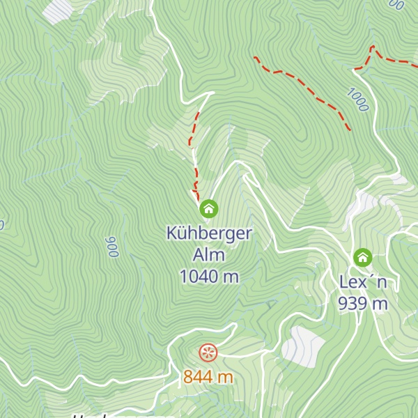 Map of Kühberger Alm