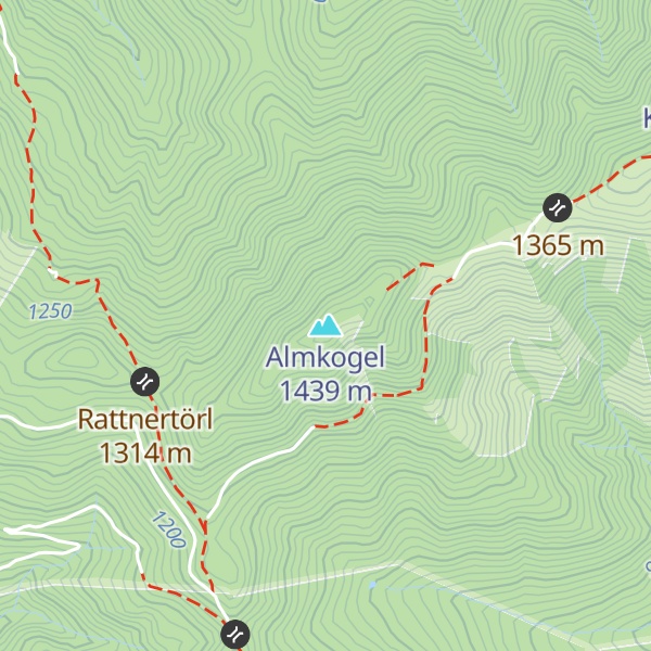 Map of Almkogel