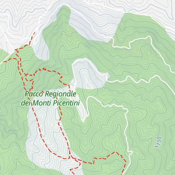 Map of Monte Iuremito