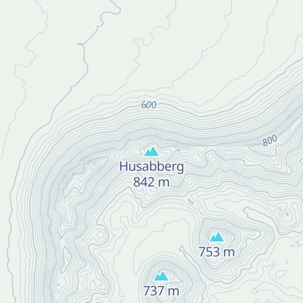 Map of Husabberg