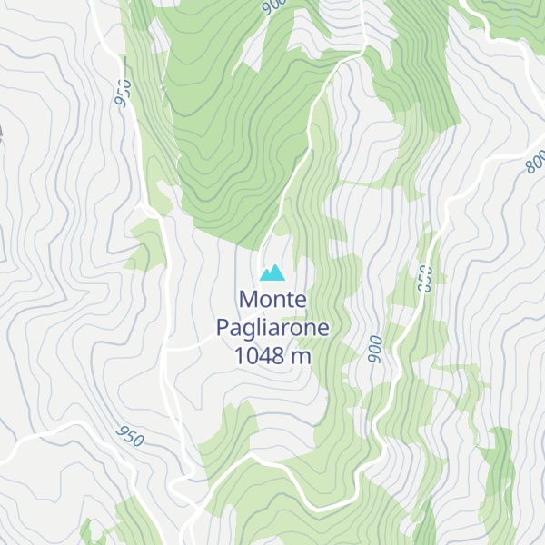 Map of Monte Pagliarone