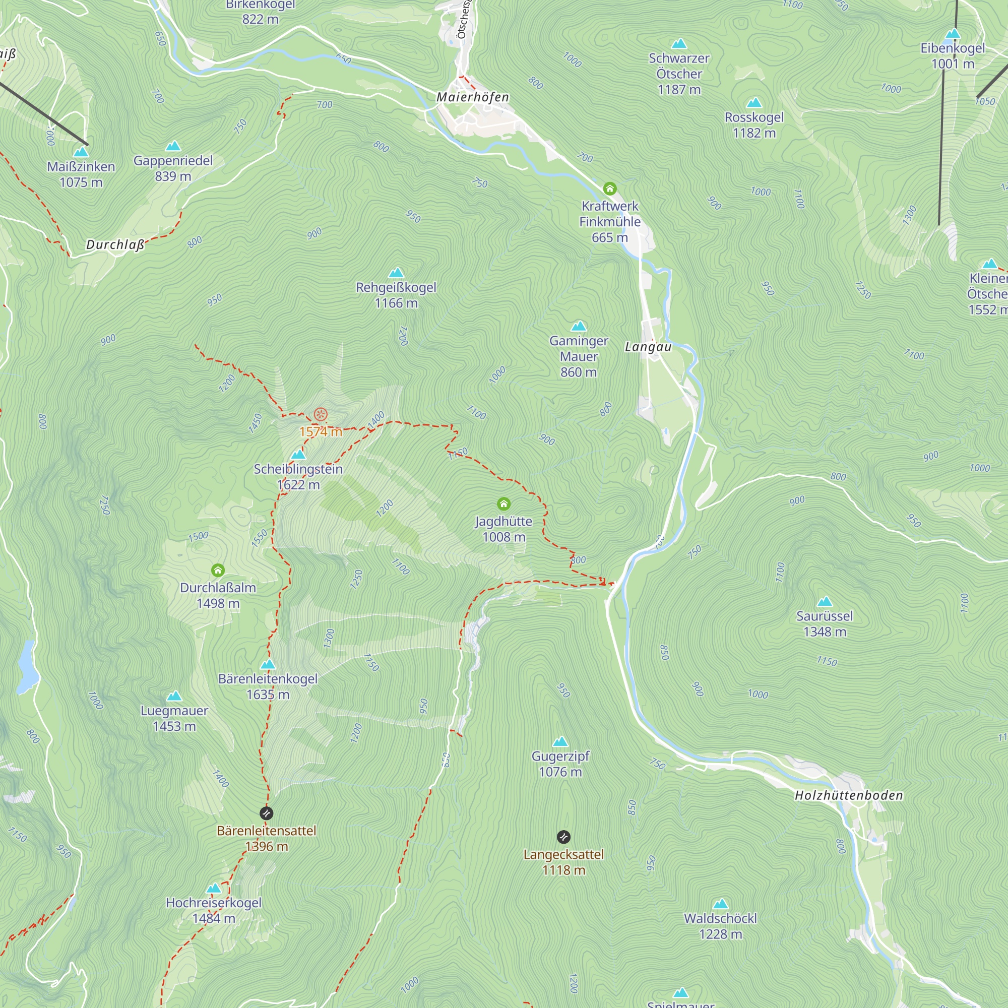 Jagdhütte map