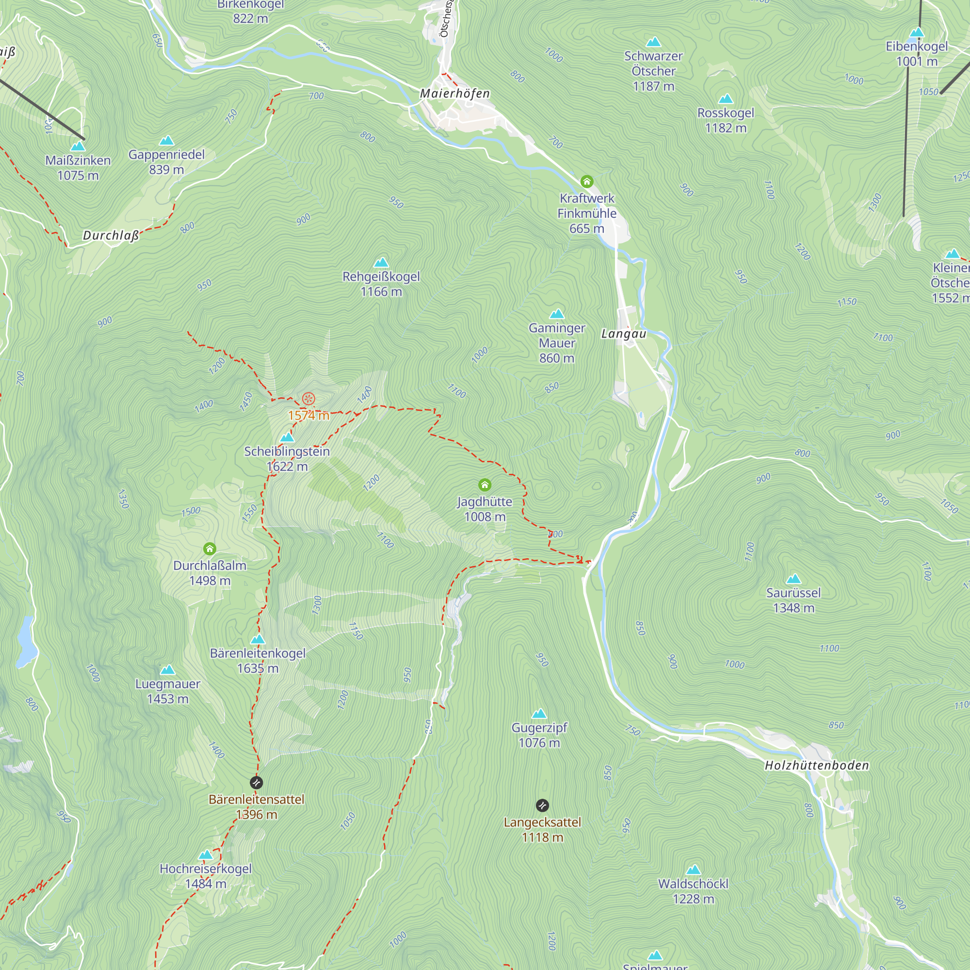 Jagdhütte map