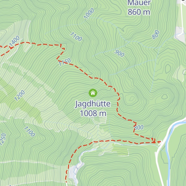Map of Jagdhütte