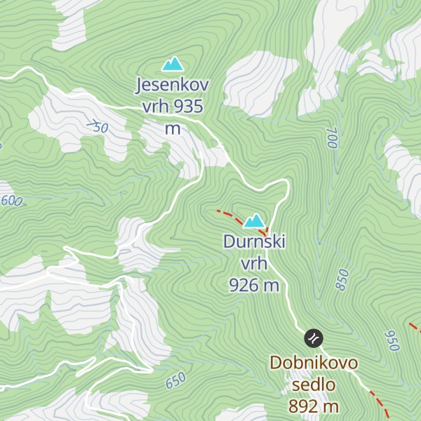 Map of Lovski dom LD Gradišče