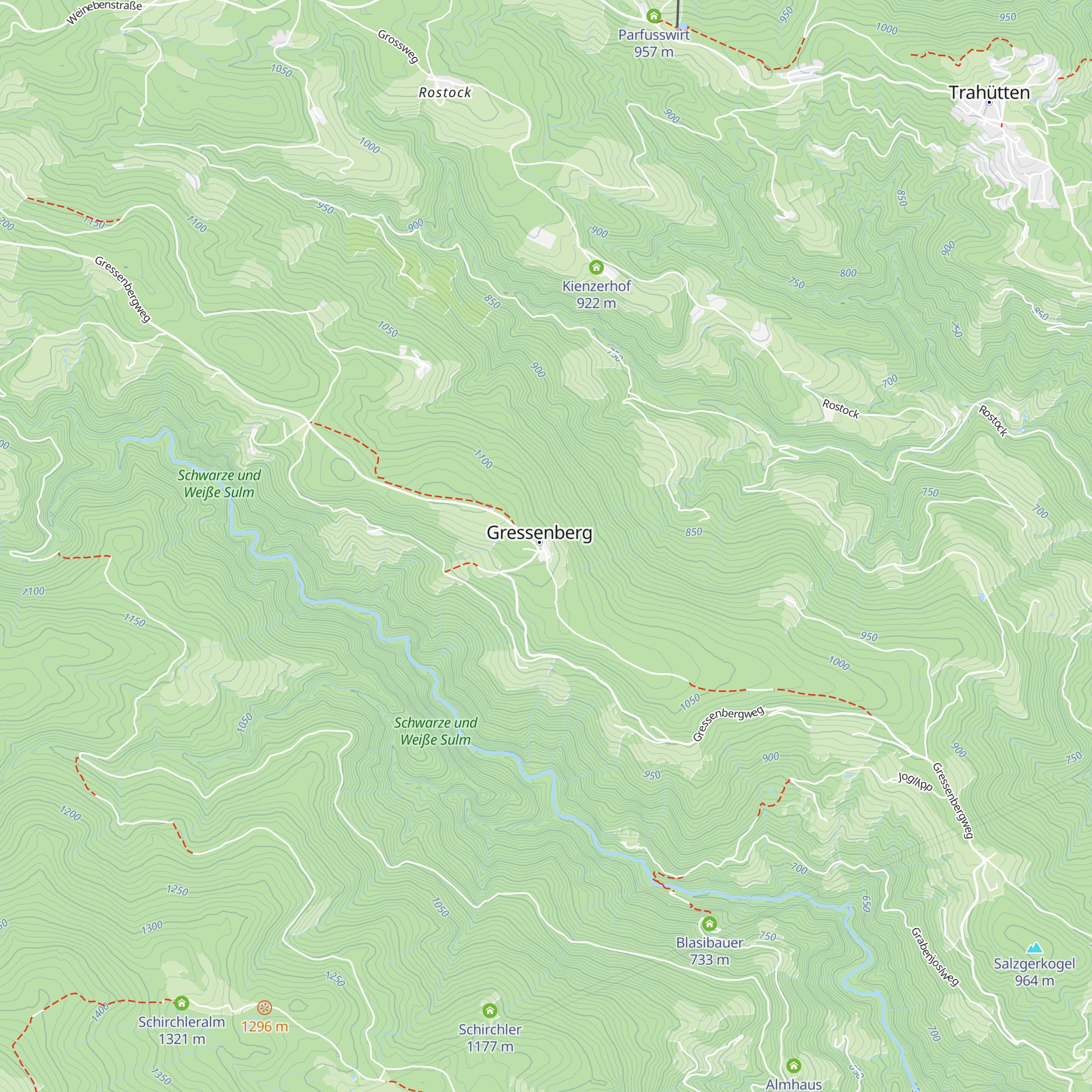 Alpengasthof Lenzbauer map