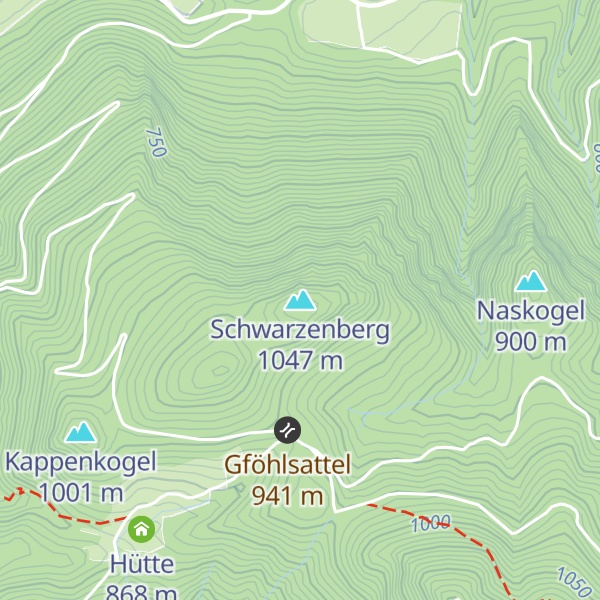 Map of Schwarzenberg