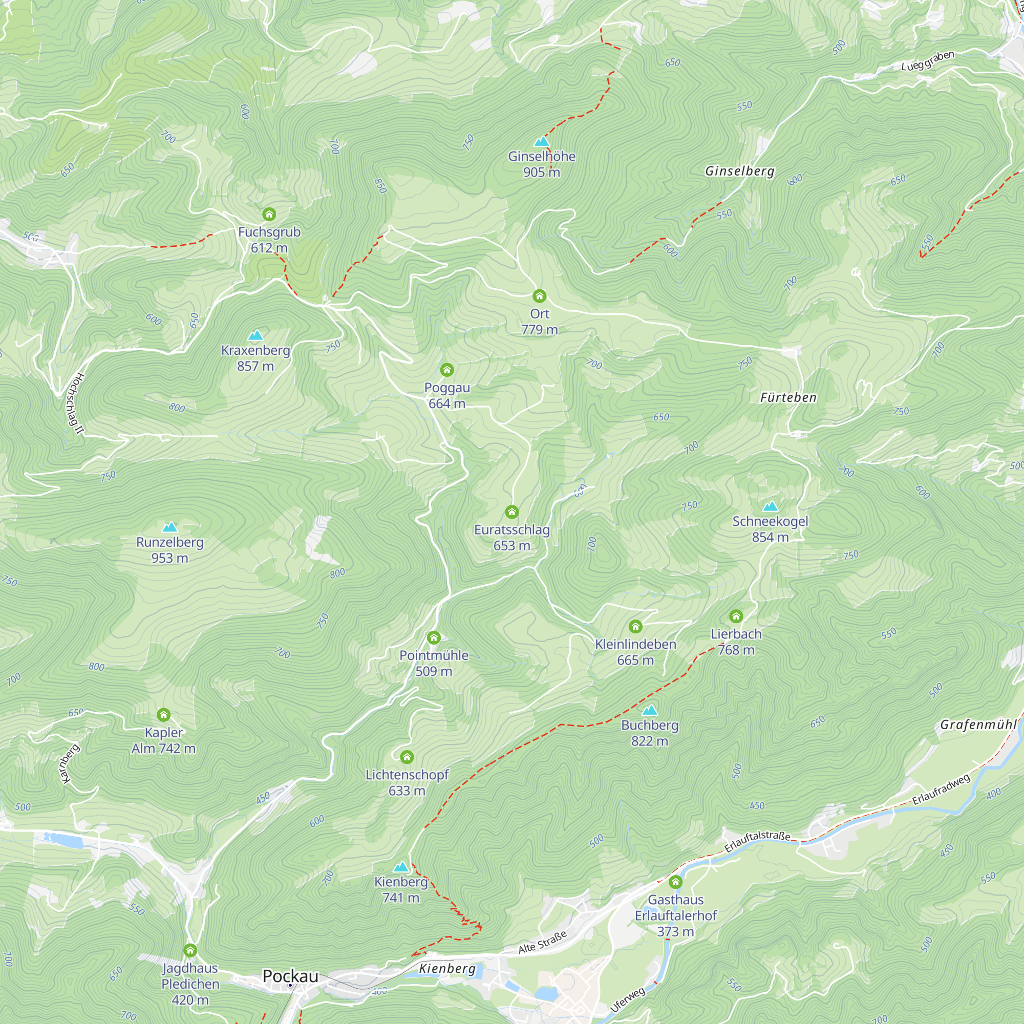Euratsschlag map