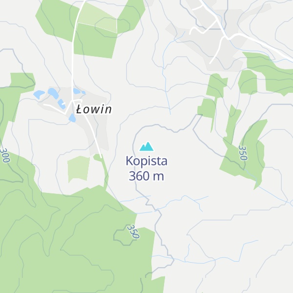 Map of Kopista