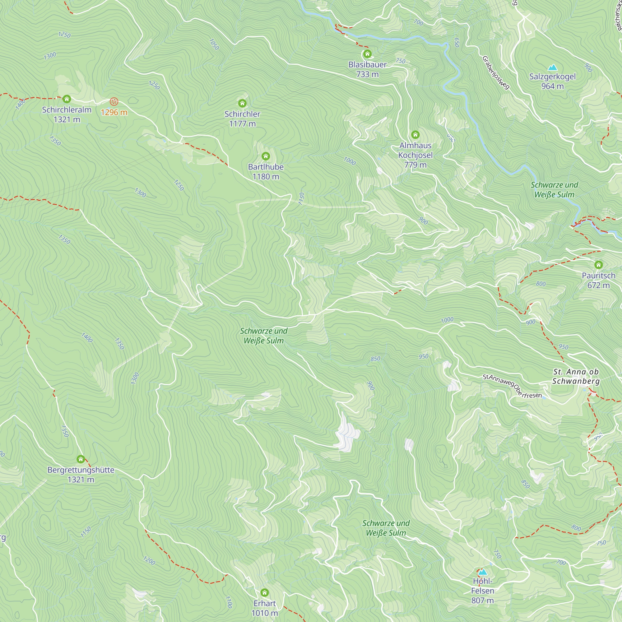 Schmuckbauerhütte map