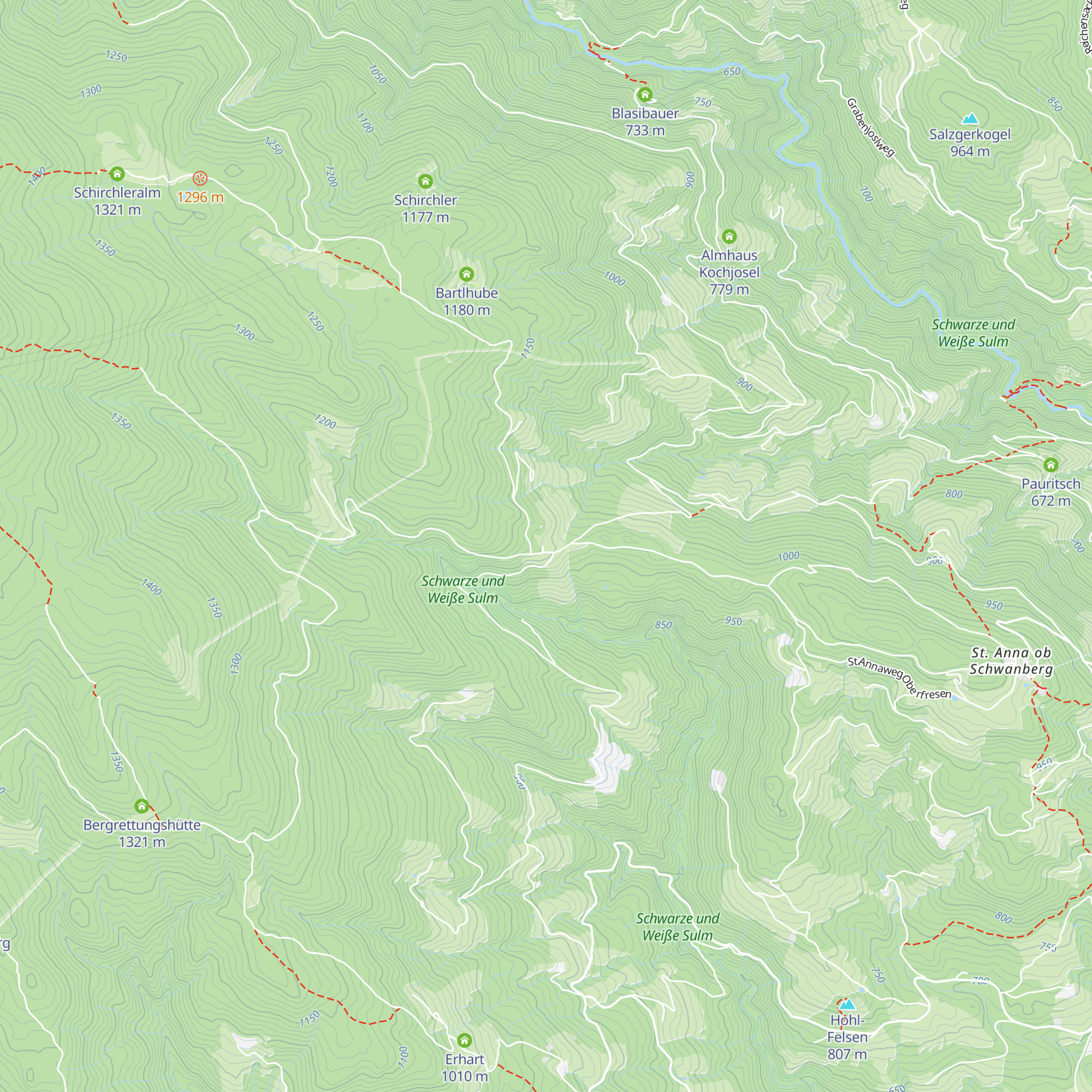 Schmuckbauerhütte map