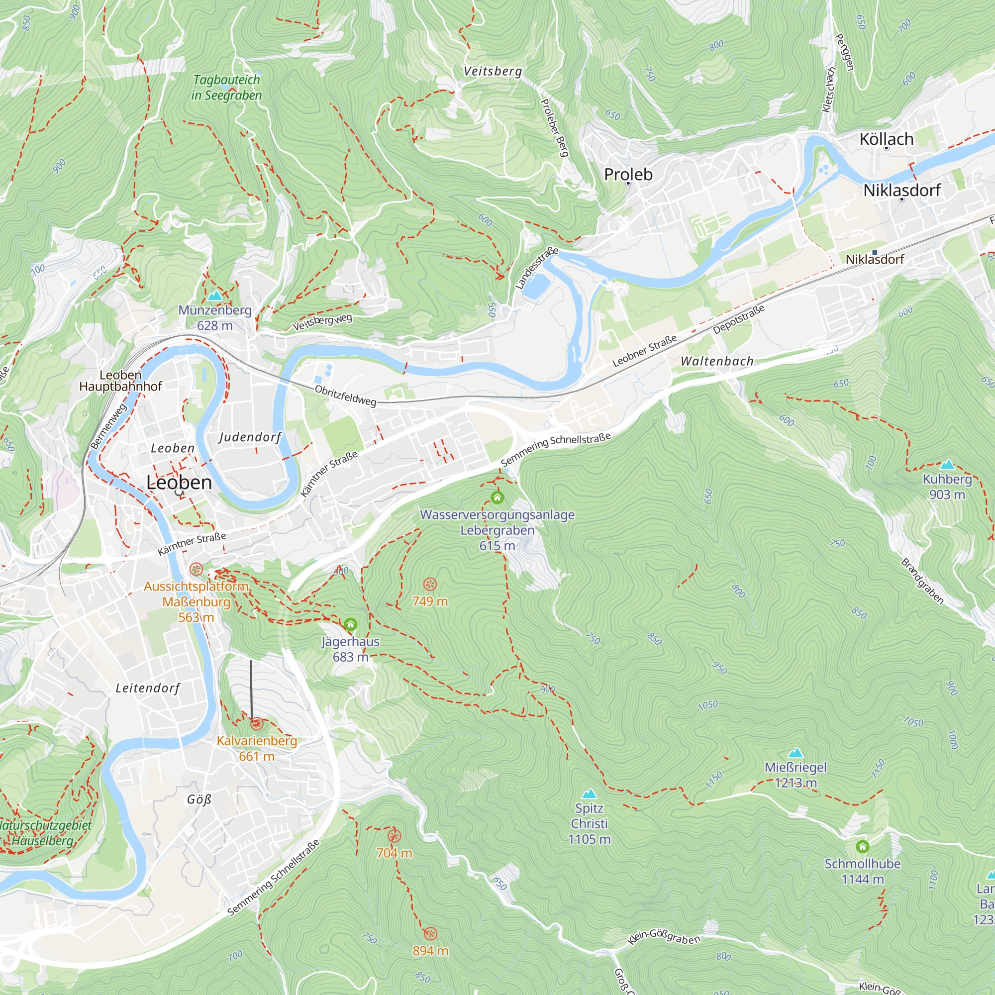 Wasserversorgungsanlage Lebergraben map