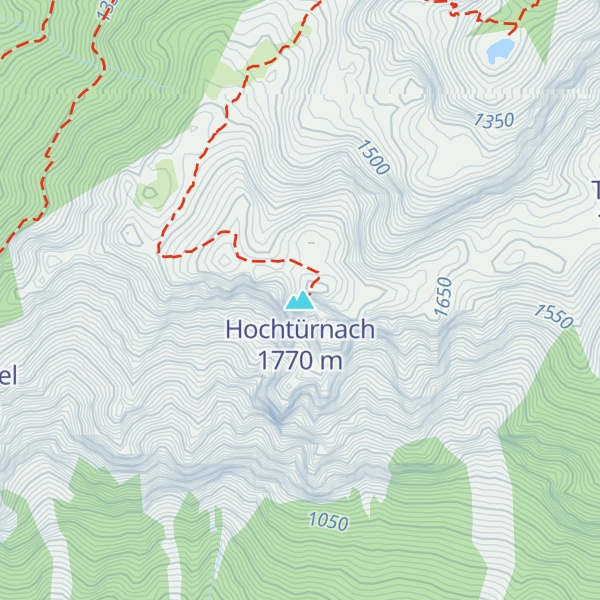 Map of Hochtürnach