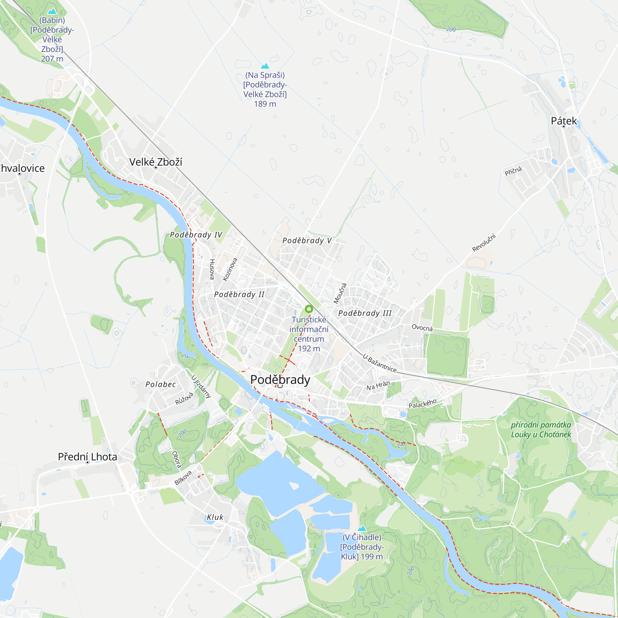 Turistické informační centrum map