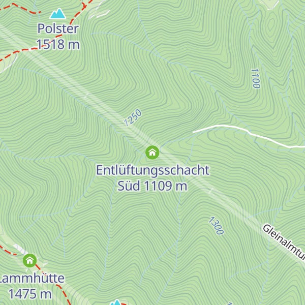 Map of Entlüftungsschacht Süd