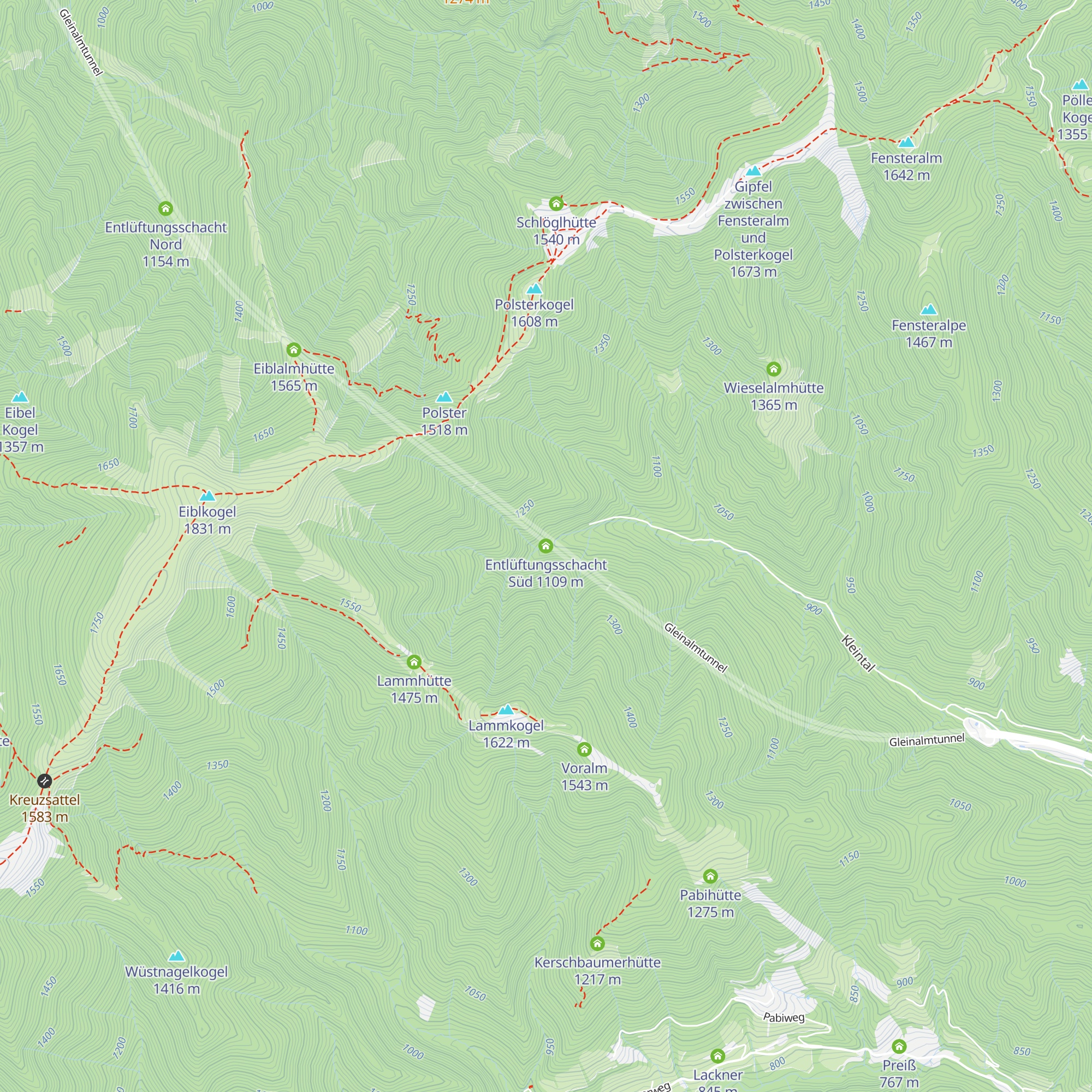 Entlüftungsschacht Süd map