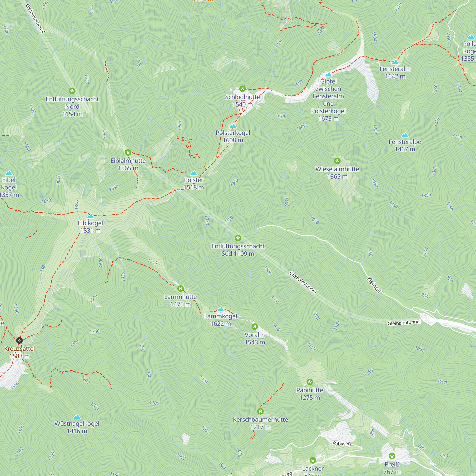 Entlüftungsschacht Süd map