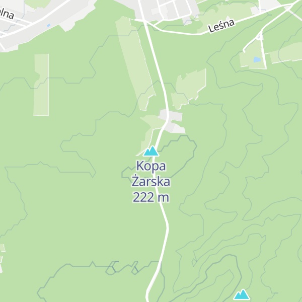 Map of Kopa Żarska