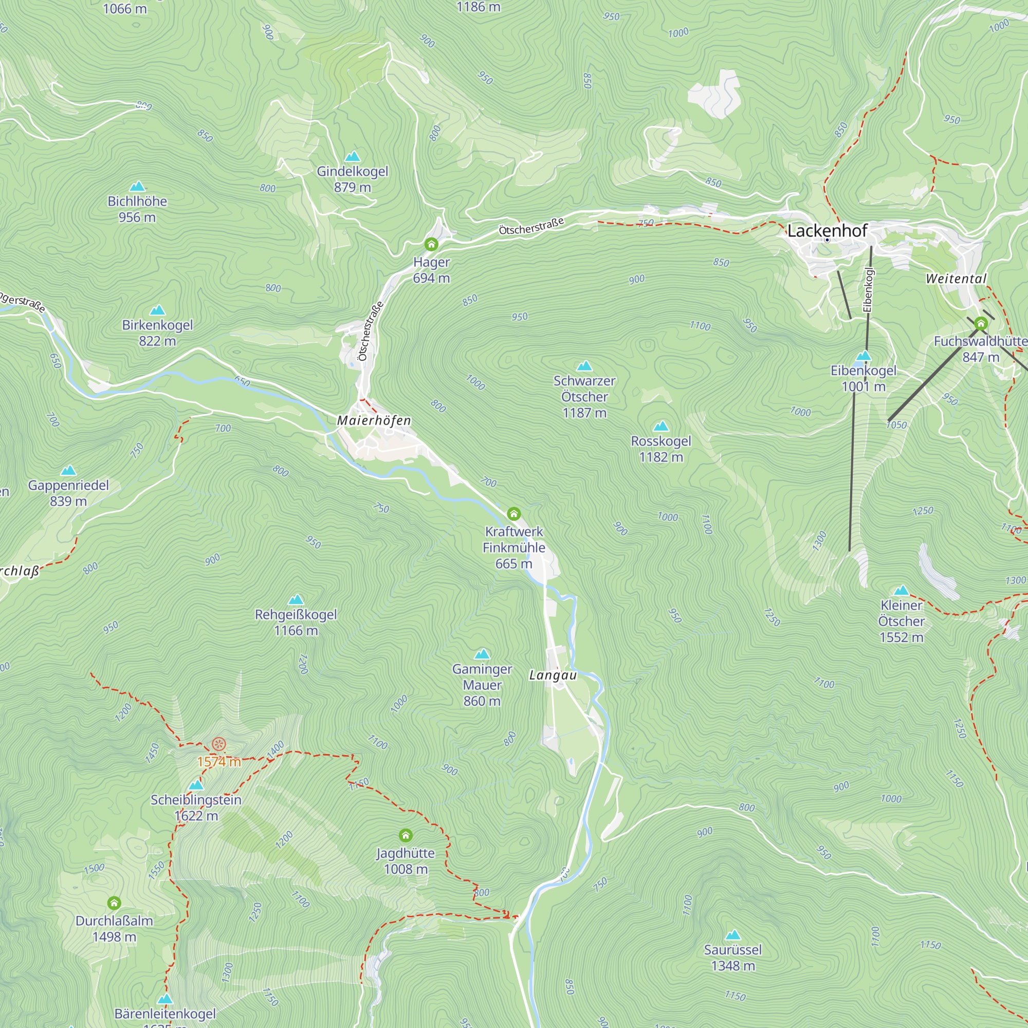 Kraftwerk Finkmühle map