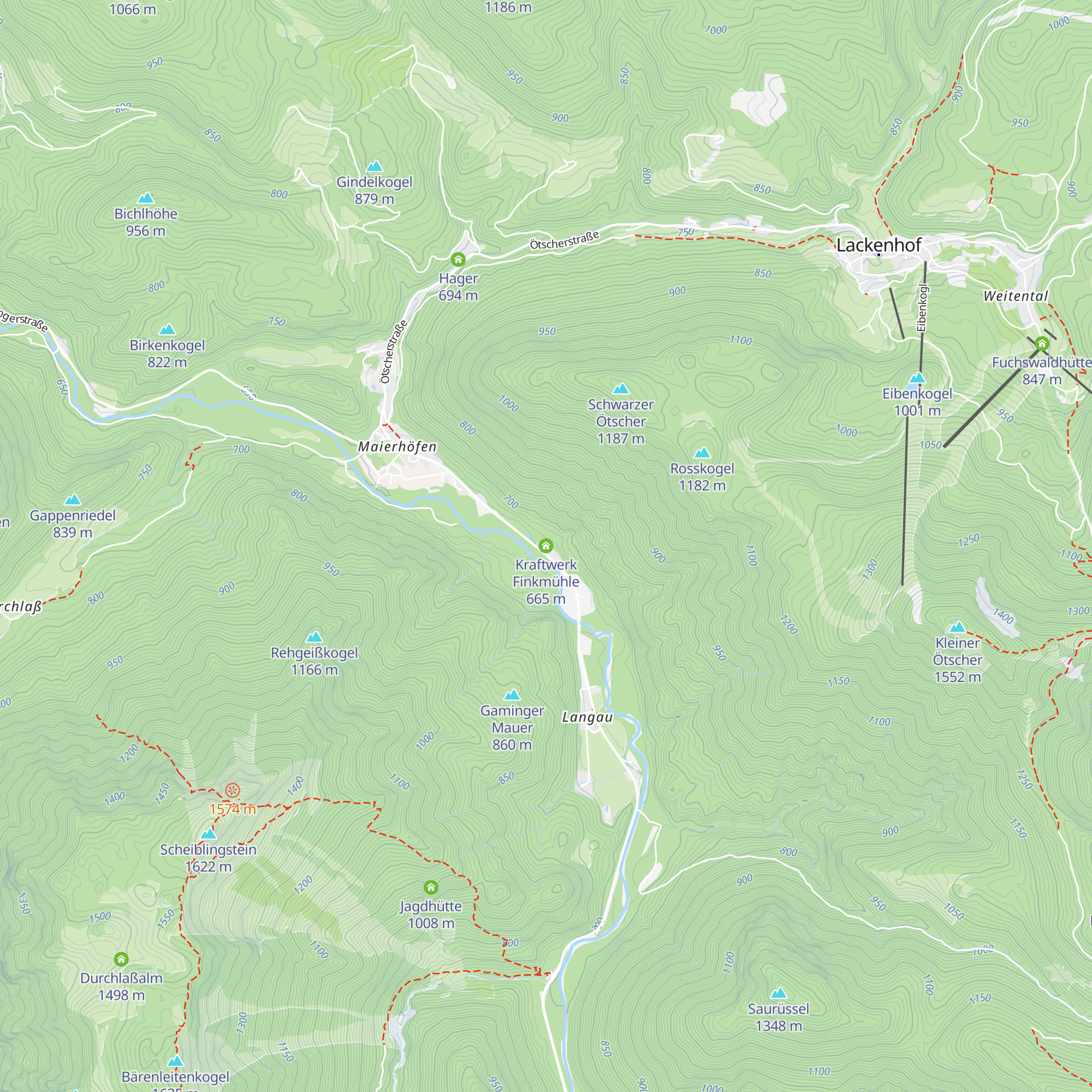Kraftwerk Finkmühle map
