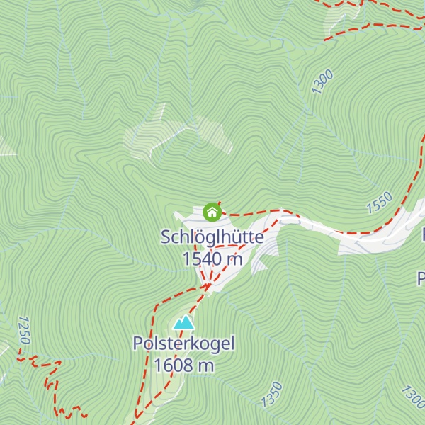 Map of Schlöglhütte