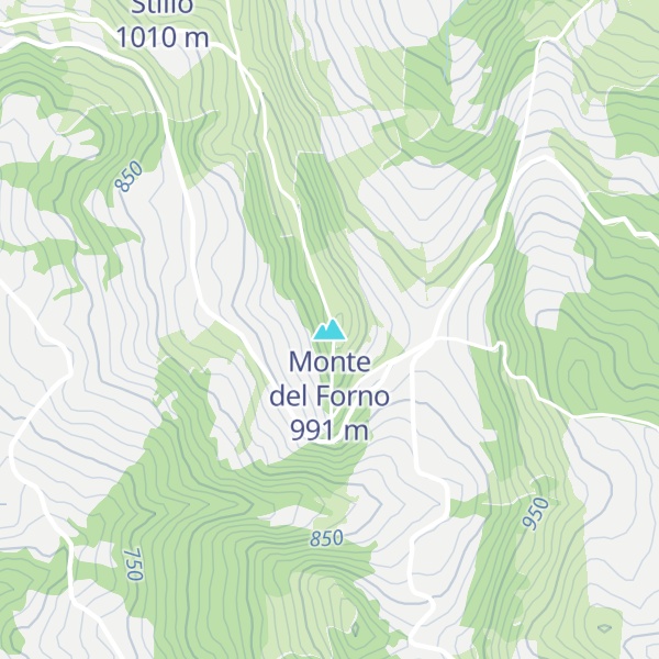 Map of Monte del Forno
