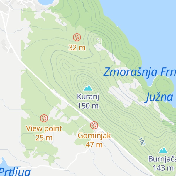 Map of Kuranj