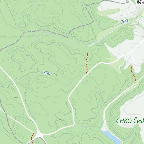 Map of Rytířsko