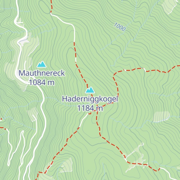 Map of Haderniggkogel