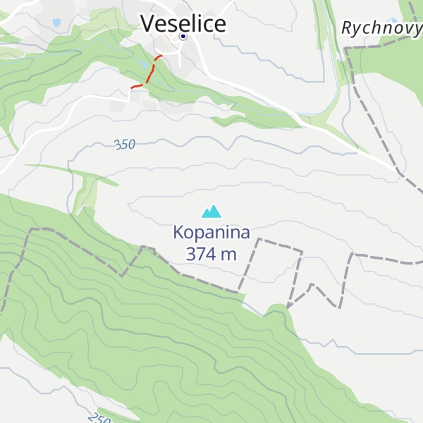 Map of Kopanina