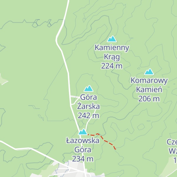 Map of Góra Żarska