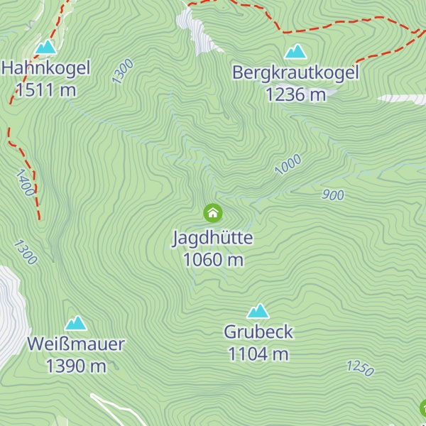 Map of Jagdhütte