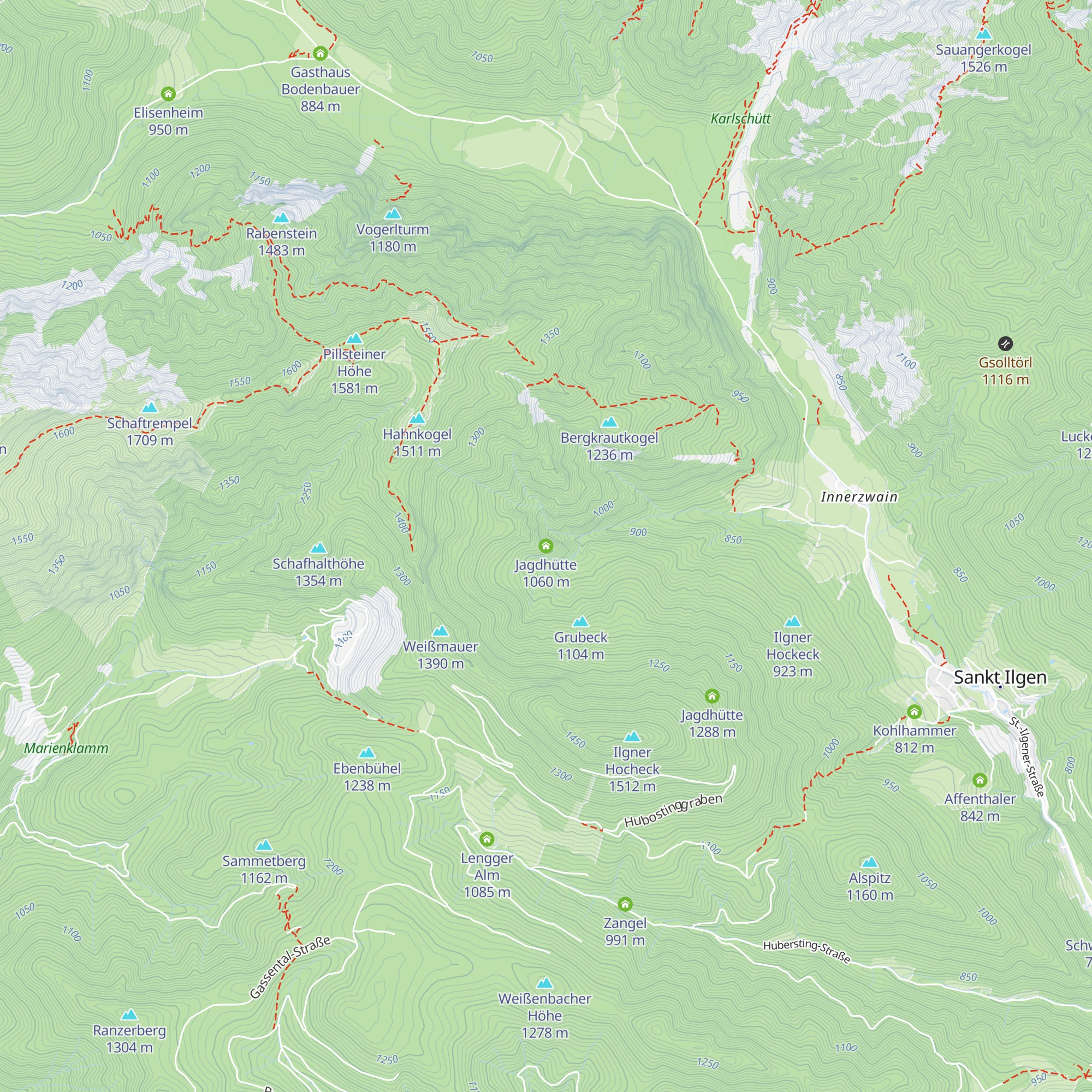 Jagdhütte map