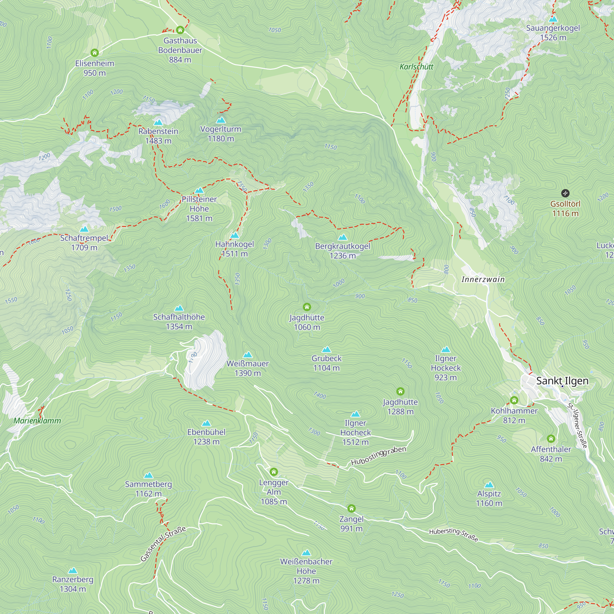 Jagdhütte map