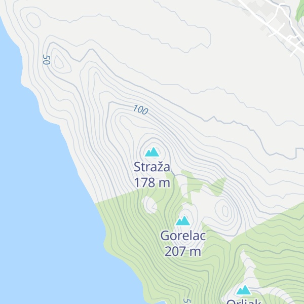 Map of Straža