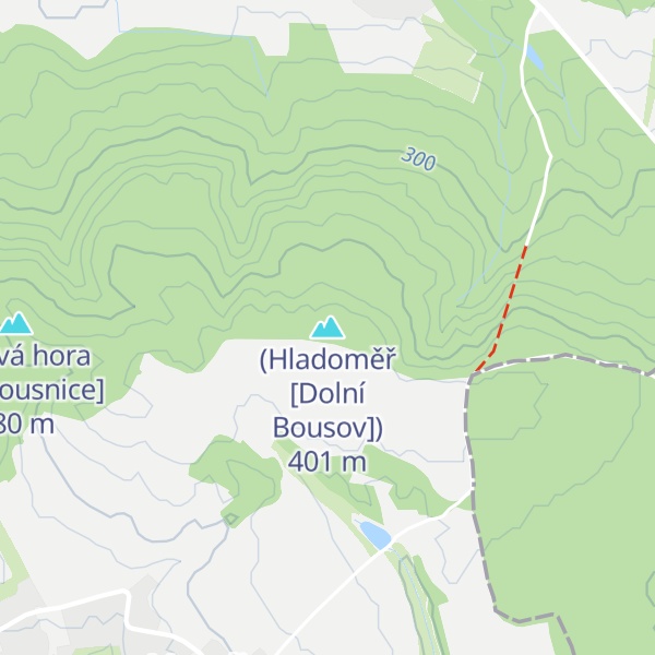 Map of (Hladoměř [Dolní Bousov])
