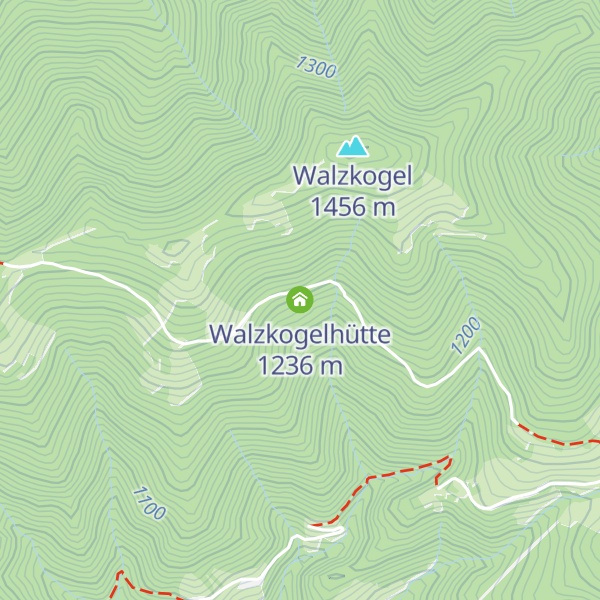 Map of Walzkogelhütte