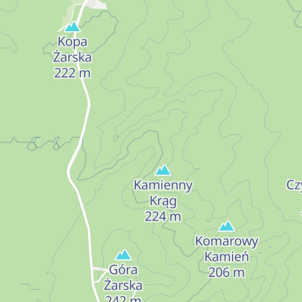 Map of Kamień Nadziei