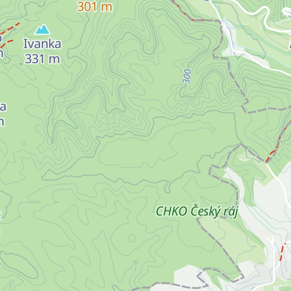 Map of Na Rovinách