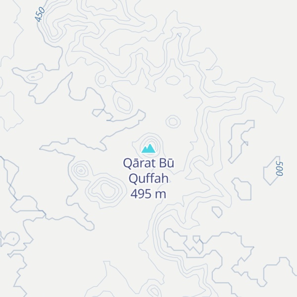 Map of Qārat Bū Quffah