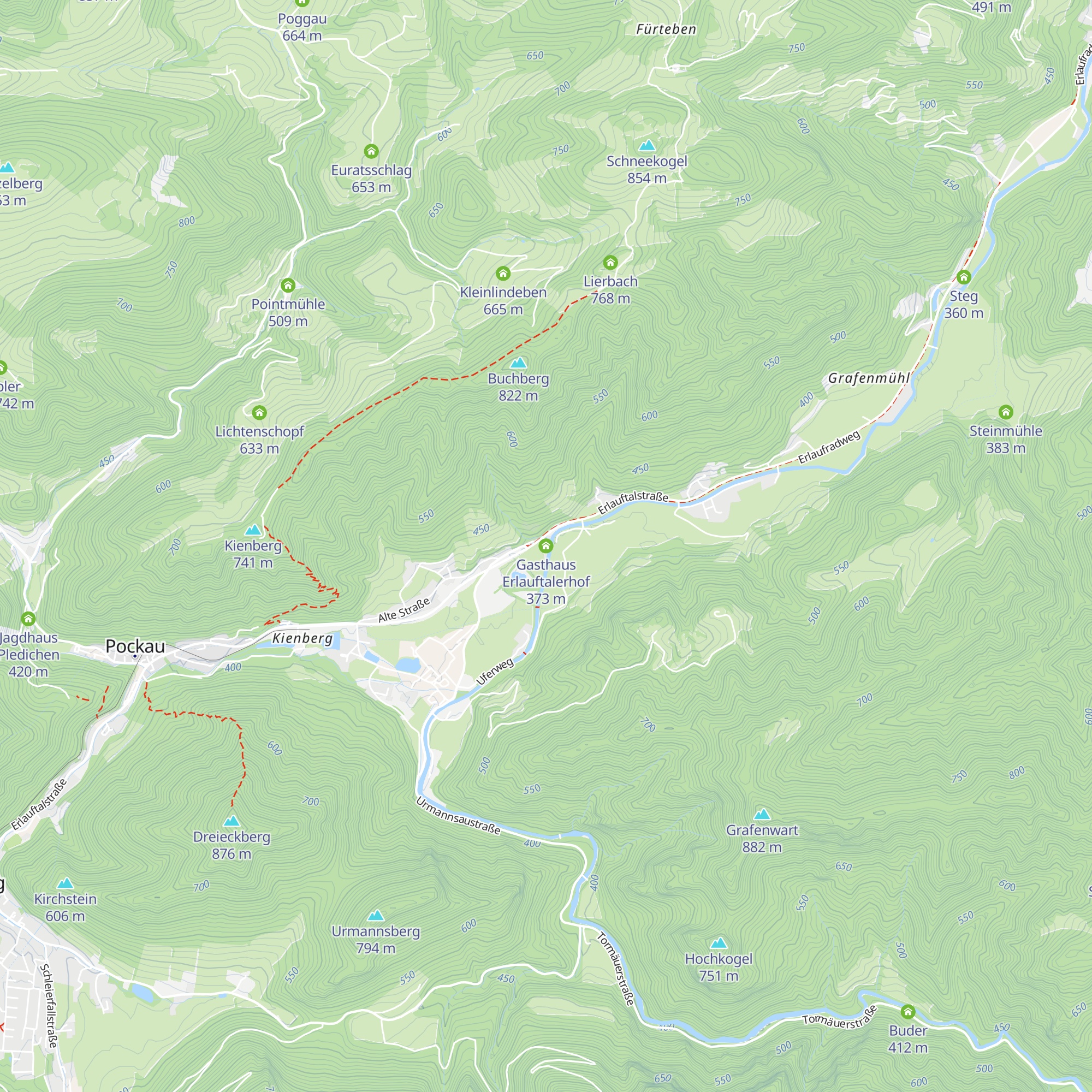Gasthaus Erlauftalerhof map