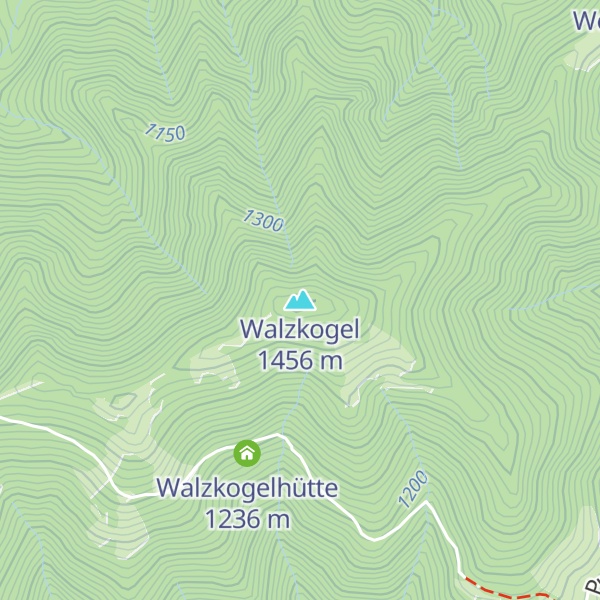 Map of Walzkogel