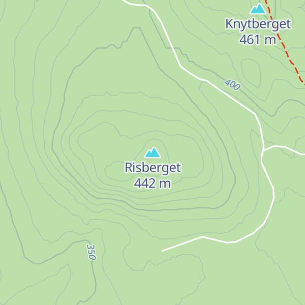 Map of Risberget