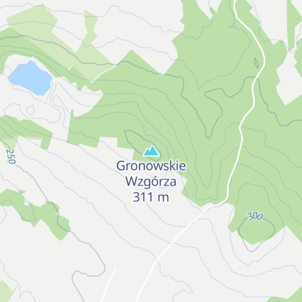 Map of Gronowskie Wzgórza