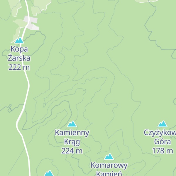 Map of Kamień Miłości