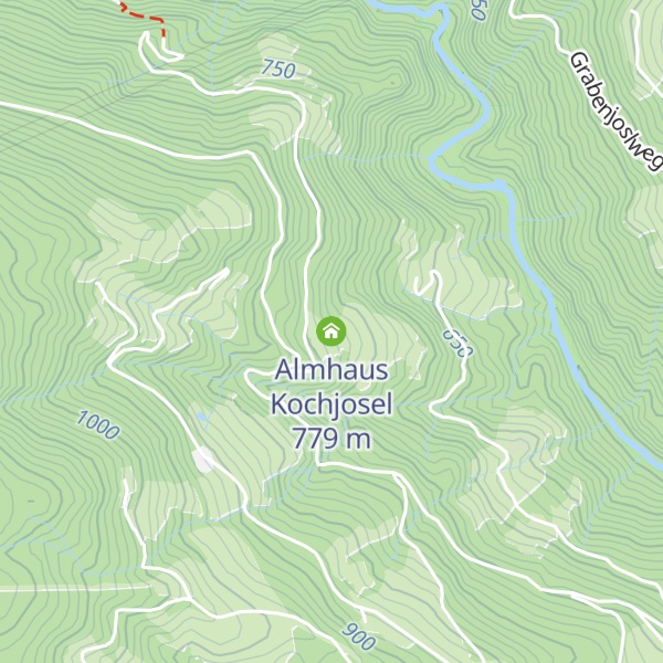 Map of Almhaus Kochjosel