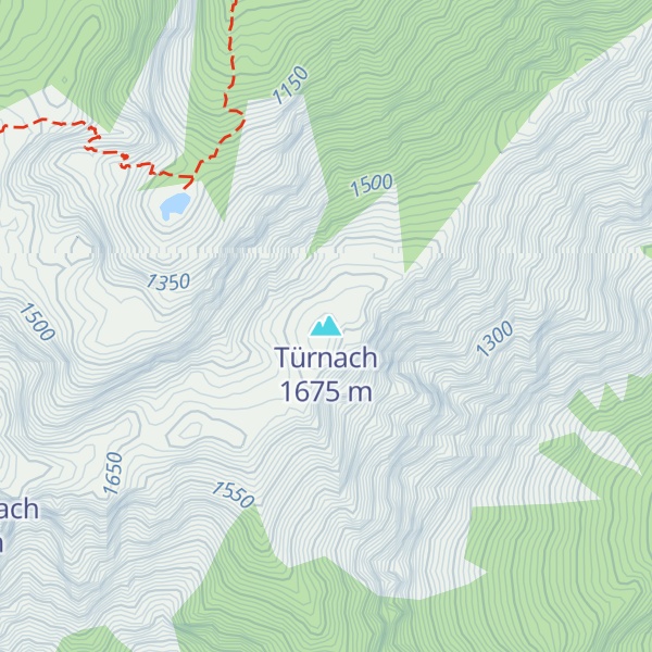Map of Türnach
