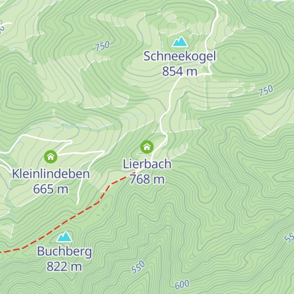 Map of Lierbach